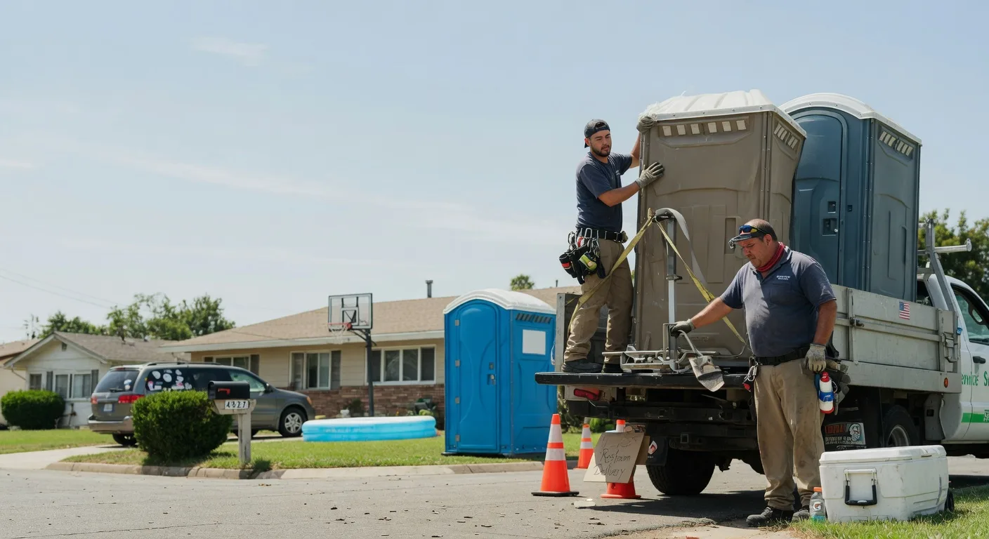 Porta Potty Rental in Grizzly Flats, CA near me